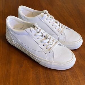 Madewell White Leather Sneakers